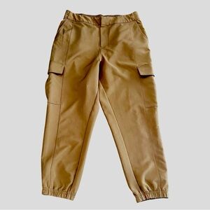 CALIA by Carrie Underwood Tan Cargo Jogger Pants